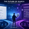 Step-by-step AI SEO workflow infographic showing six phases: Audit, Topic Research, Content Creation, Technical SEO, Monitoring, and Refreshing